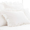 Wilton White Ruffle Sham 