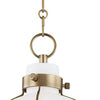 Woolridge Pendant loop detail. Close-up detail. 