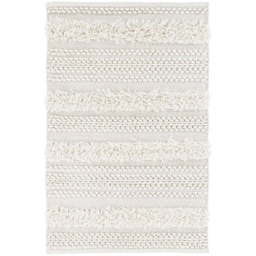 Zhara Stripe Ivory Indoor/Outdoor Rug Rugs 
